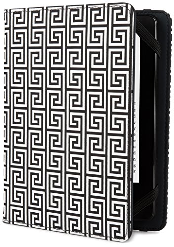 Book Cover Jonathan Adler Greek Key Cover - Black/White (Fits Kindle Paperwhite, Kindle & Kindle Touch)