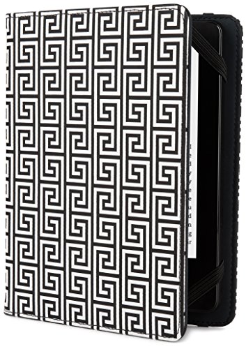Jonathan Adler Greek Key Cover - Black/White (Fits Kindle Paperwhite, Kindle & Kindle Touch)