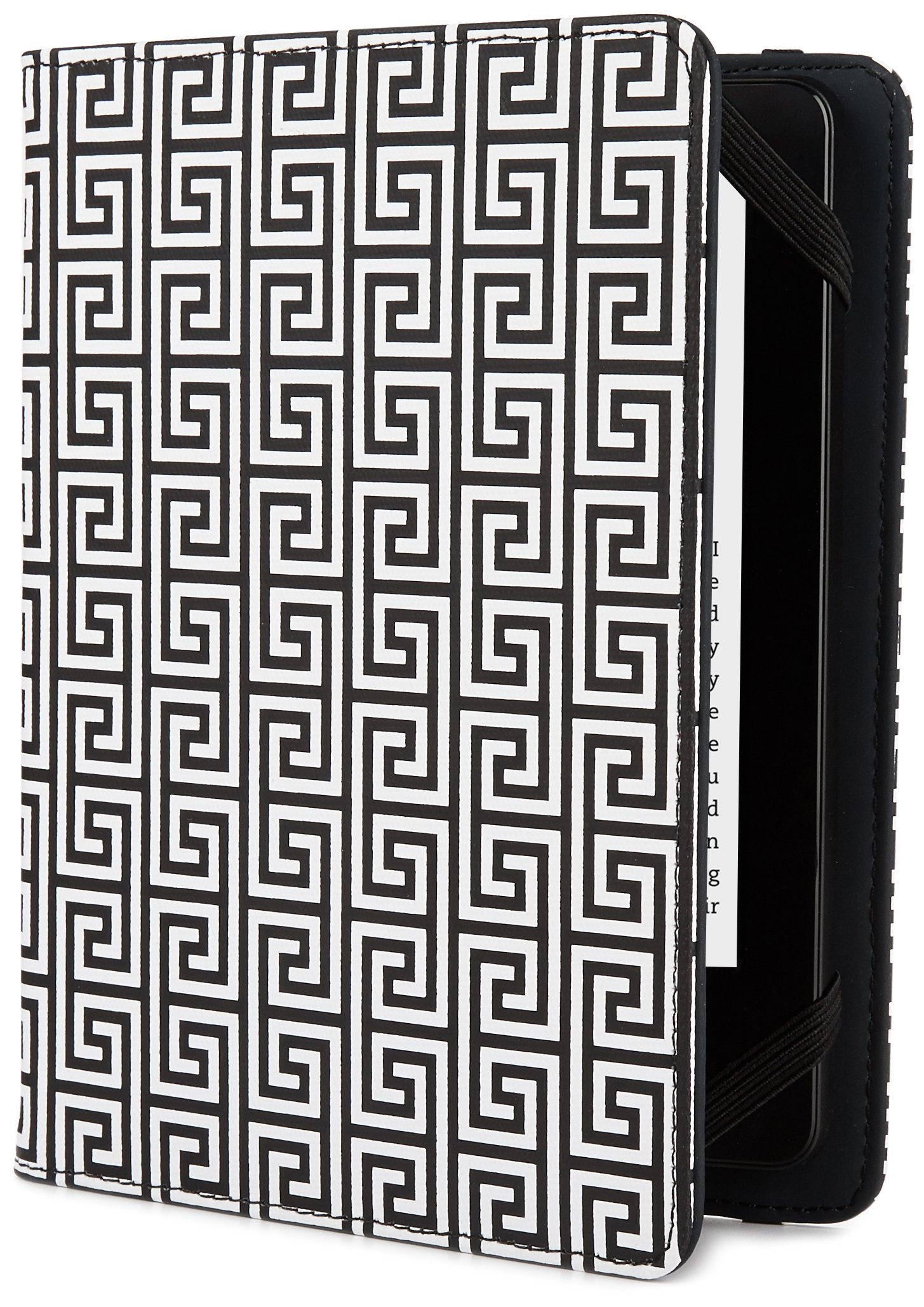 Book Cover Jonathan Adler Greek Key Cover - Black/White (Fits Kindle Paperwhite, Kindle & Kindle Touch) Black Key
