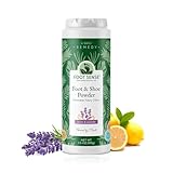 Natural Shoe Deodorizer Powder, Foot Odor Eliminator & Body Powder- for Smelly Shoes, Stinky Feet, Body Freshener. Use on Kids & Adults. Talc Free Formula
