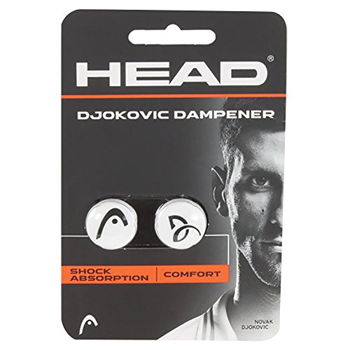 HEAD Djokovic Tennis Racket Vibration Dampener - Racquet String Shock Absorber