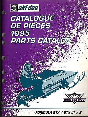 1995 Ski-Doo Formula Z, Stx, Stx Lt Parts Manual P/N 480 1393 00 (357)