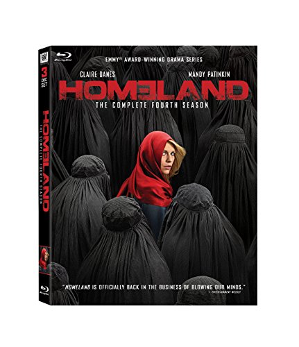 Book Cover Homeland: The Complete Fourth Season [Region A] [Blu-ray]