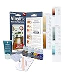 CalFlor VinylFix Mix2Match Vinyl & LVT Repair Kit – Acrylic Putty + 7 Pigments, 45 Color Formulas