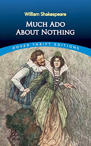 Book Cover Much Ado About Nothing (Dover Thrift Editions: Plays)
