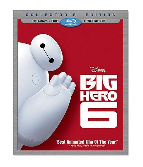 Book Cover Big Hero 6  (Blu-ray + DVD + Digital HD)