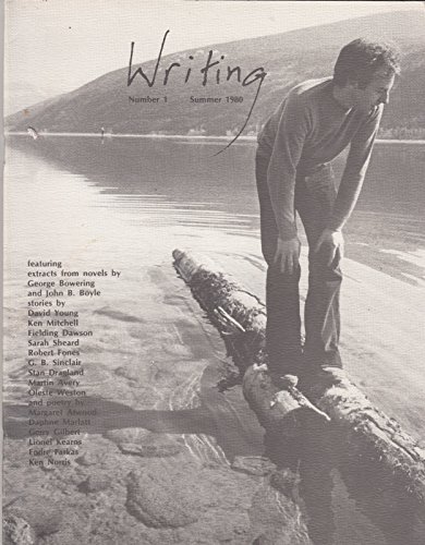 Book Cover WRITING No. 1 Summer 1980