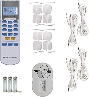 Book Cover FDA cleared OTC HealthmateForever YK15AB TENS unit with 4 outputs, apply 8 pads at the same time, 15 modes Handheld Electrotherapy device | Electronic Pulse Massager for Electrotherapy Pain Management -- Pain Relief Therapy : Chosen by Sufferers