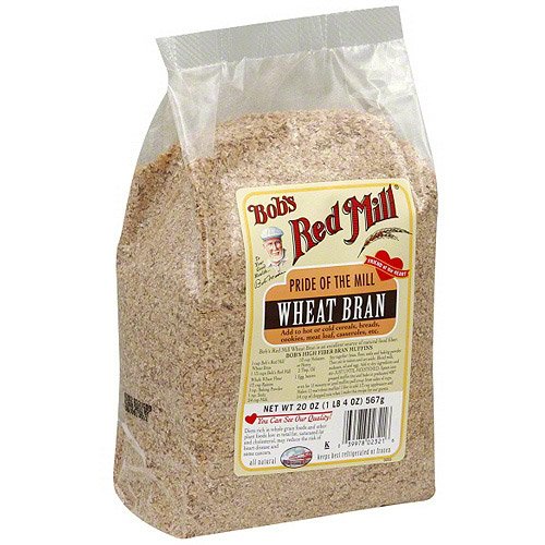 Bob's Red Mill Wheat Bran, 20 oz (2)