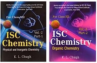 Book Cover ISC CHEMISTRY ( PHYSICAL and INORGANIC CHEMISTRY) VOL 2, PART-2 FOR CLASS XII