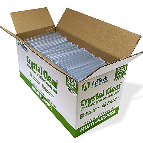 AdTech 220-345-5 Hot Glue Sticks 4 Inch Mini Size, Net Weight - 5 lbs