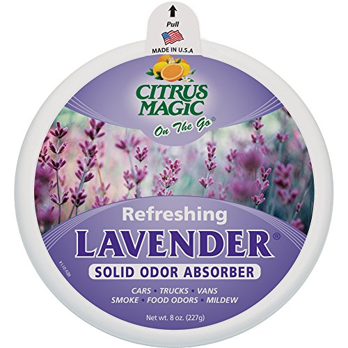 Citrus Magic 866472406 On The Go Solid Air Absorber Refreshing Lavender, 8-Ounce