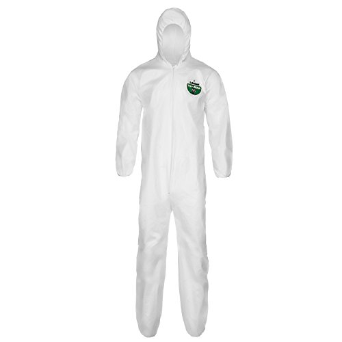 Lakeland Industries CTL428V-5X MicroMax NS Coverall, 5X-Large, White