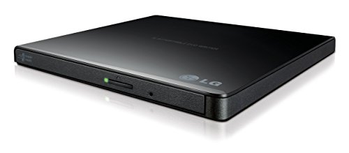 Book Cover LG GP65NB60 8X USB 2.0 Super Multi Ultra Slim Portable DVD Writer Drive +/-RW External Drive with M-DISC Support - Black