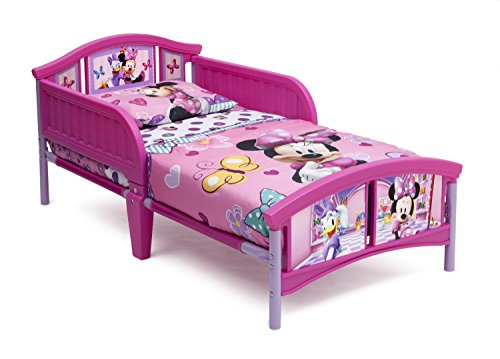 Book Cover Delta Children Plastic Toddler Bed, Disney Minnie Mouse