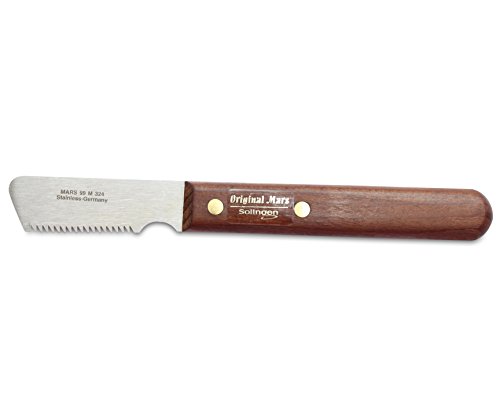 Mars Professional Dog Stripping Knife Grooming Tool, Sharp Tooth, for Coarse Fur, Right-Handed
