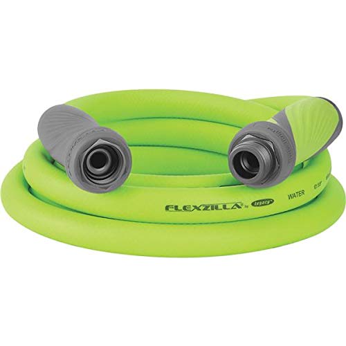 Book Cover Flexzilla Garden Hose with SwivelGrip, 5/8 in. x 10 ft., Heavy Duty, Lightweight, Drinking Water Safe - HFZG510YWS