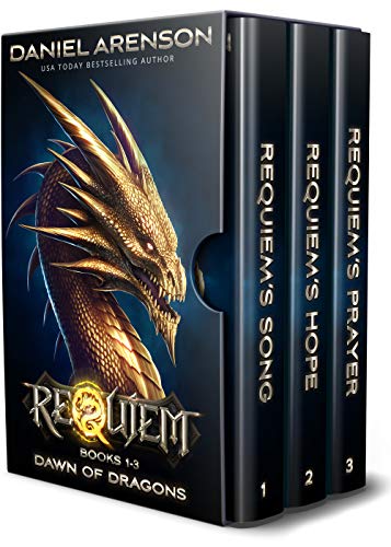 Book Cover Dawn of Dragons: The Complete Trilogy (World of Requiem)