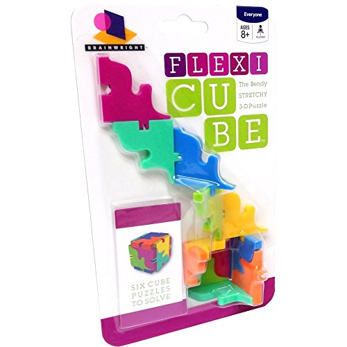 CEACO Brainwright Flexi Cube, The Bendy Stretchy 3D Puzzle