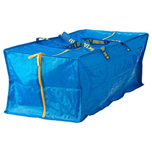 Book Cover Ikea Frakta Storage Bag - Blue -- SET OF 3