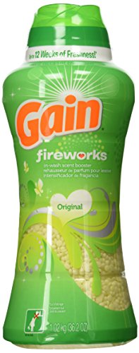 Gain Fireworks in-Wash Scent Booster, Original, 36.2 Ounce