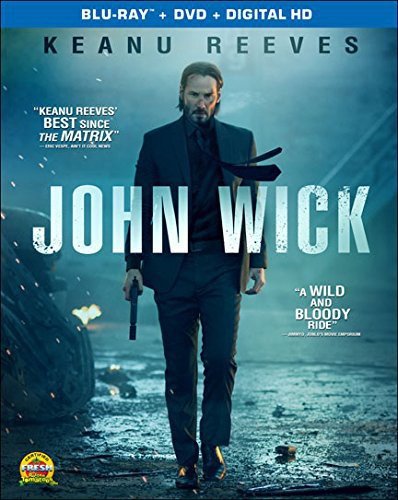 Book Cover John Wick [Blu-ray + DVD + Digital HD]