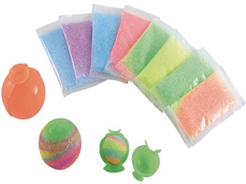 RI Novelty Make Your Own Bouncy Balls Craft Kit - (you Receive 8 Individual Kits, each Kit Makes 2 Balls)
