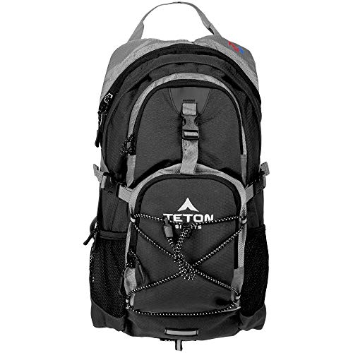 TETON Sports Oasis 1100 Hydration Backpack with Bladder - Black