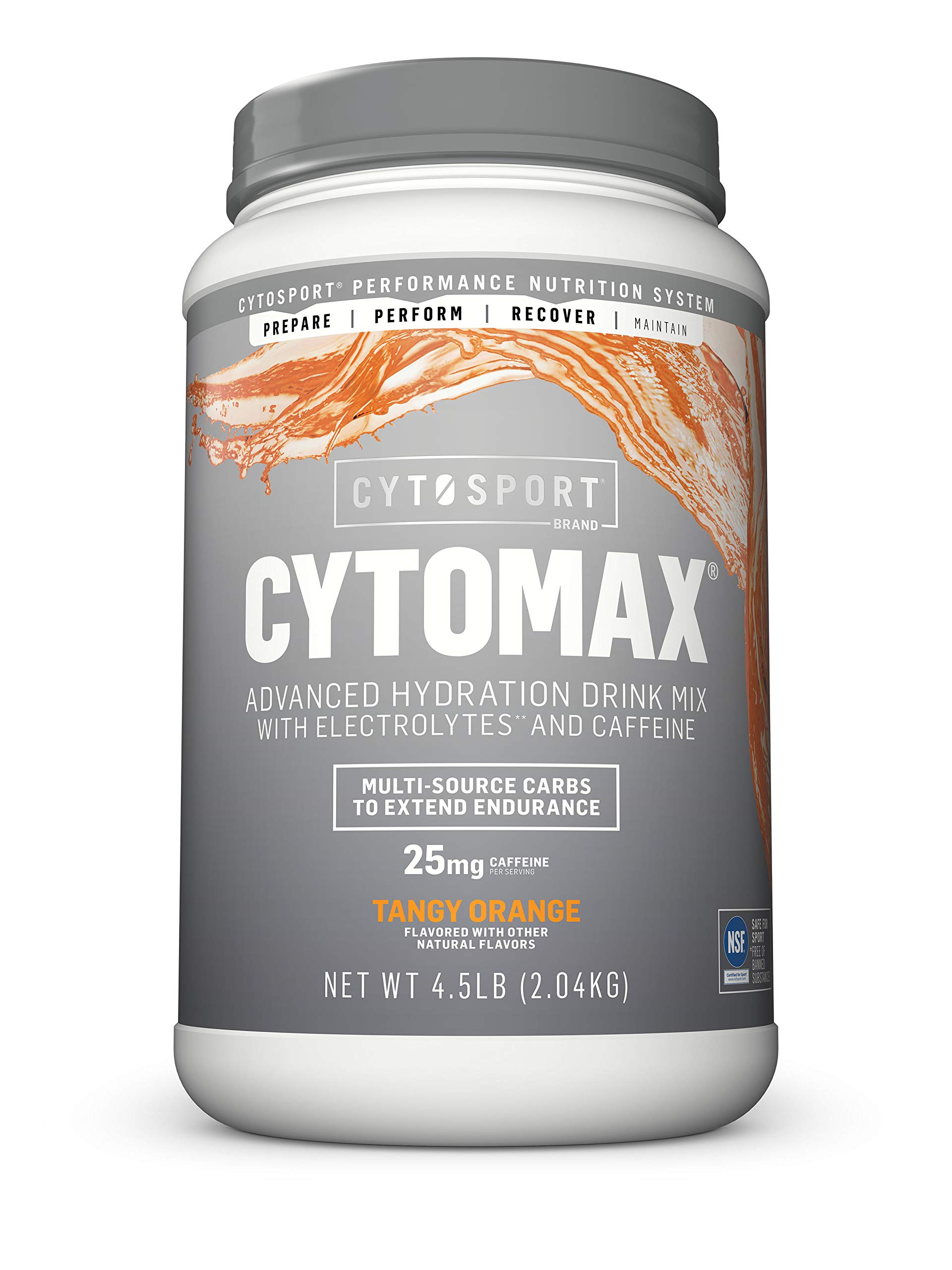 CYTOSPORT Cytomax Sports Performance Mix, Tangy Orange, 4.5 Pound