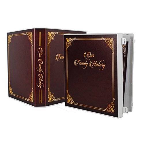 UniKeep Family History Records Organizer and Binder with Sheets and Materials to Help Get Organized and Document Your Ancestors