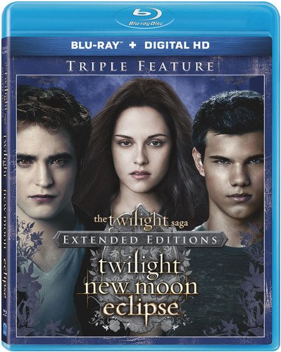 Book Cover Twilight / New Moon / Eclipse [Blu-ray] [US Import]