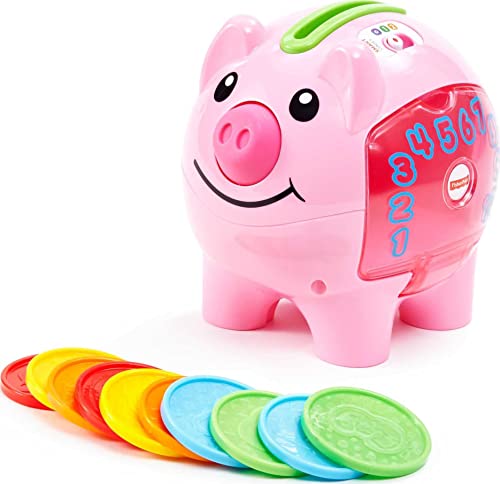 Book Cover Fisher-Price Laugh & Learn Smart Stages Piggy Bank, Cha-ching! Get Ready To Cash In On Playtime Fun And Learning!