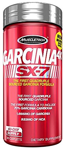 Muscletech Garcinia 4X SX-7, 80 Caplets