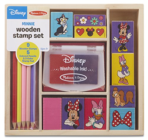 Book Cover Minnie Wooden Stamp Set