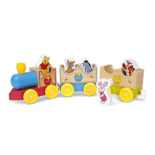 Disney Baby Winnie the Pooh Wooden All Aboard Train