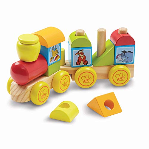 Disney Baby Winnie the Pooh Wooden Stacking Train