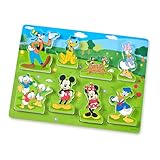 Melissa & Doug Disney Mickey Mouse Clubhouse Wooden Chunky Puzzle (8 pcs)