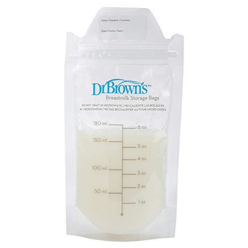 Book Cover Dr. Brown's Breastmilk Storage Bag, 50 Count