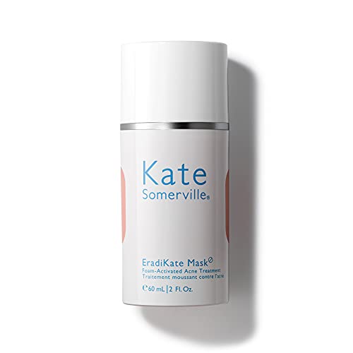 Kate Somerville EradiKate Mask Foam-Activated Acne Treatment - Clinically Formulated Oil Control Face Wash Clears Breakouts and Deep Cleans Pores, 2 Fl Oz