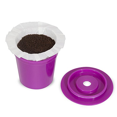 Book Cover Perfect Pod EZ-Cup 2.0 Reusable Filter Cup with 25 Paper Filters