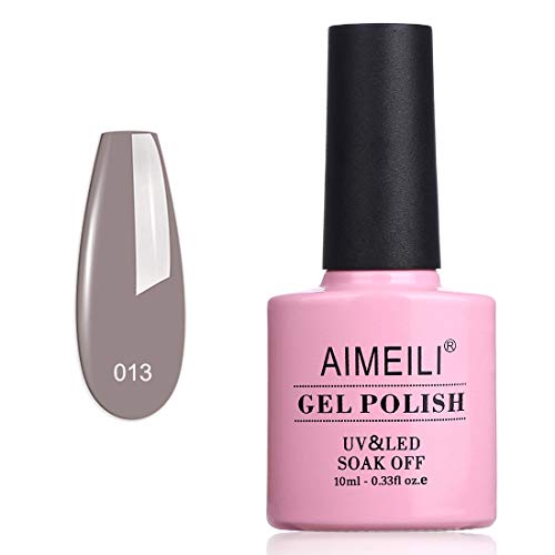 AIMEILI Soak Off U V LED Gel Nail Polish - Rubble (013) 10ml