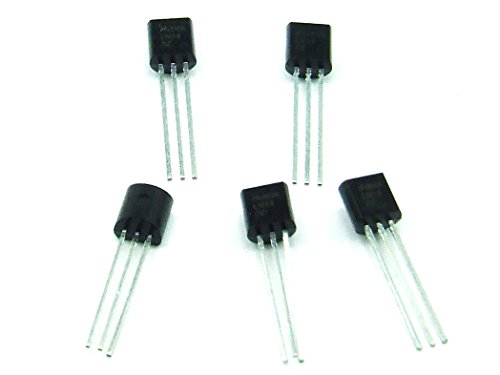 Pièces /pcs. 5 x LM 35 DZ Capteur de température / Digital Thermometer ARDUINO #A136