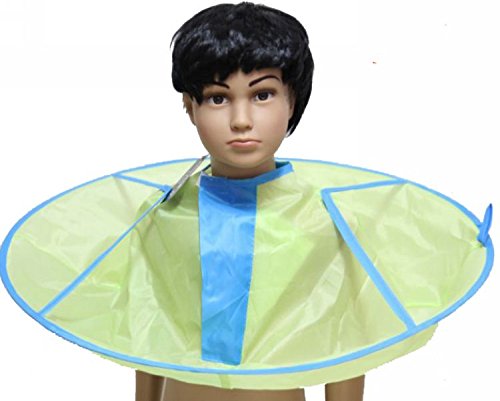 EWIN(R) 1PCS Child Kid Bib Hair Cutting Cape Barber Styling Salon Waterproof Cloak (Child Size)