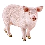 Schleich Farm World Pig Educational Figurine for Kids Ages 3-8