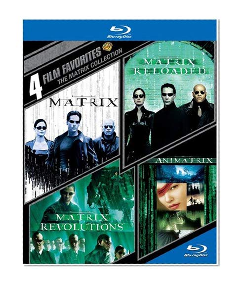 Book Cover 4 Film Favorites: The Matrix Collection (BD) [Blu-ray]