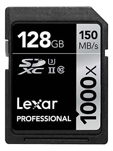 Lexar Professional 1000x 128GB SDXC UHS-II Card