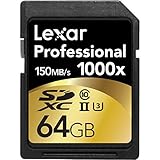 Lexar Professional 1000x 64GB SDXC UHS-II Card