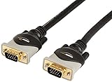 Amazon Basics VGA to VGA PC Computer Monitor Cable - 10 Feet (3 Meters), Black