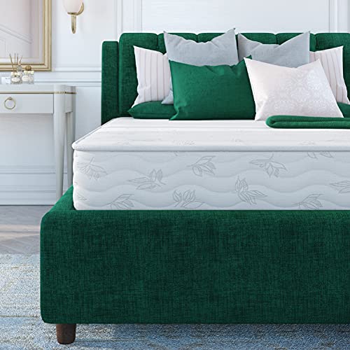 Classic Brands Advantage Individually Wrapped Coils Innerspring 8-Inch Firm Mattress | Bed-in-a-Box Queen