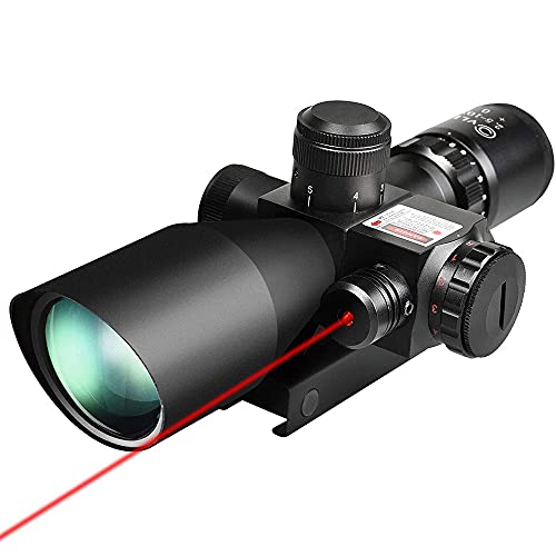 CVLIFE 2.5-10x40e Red & Green Illuminated Scope with 20mm Mount